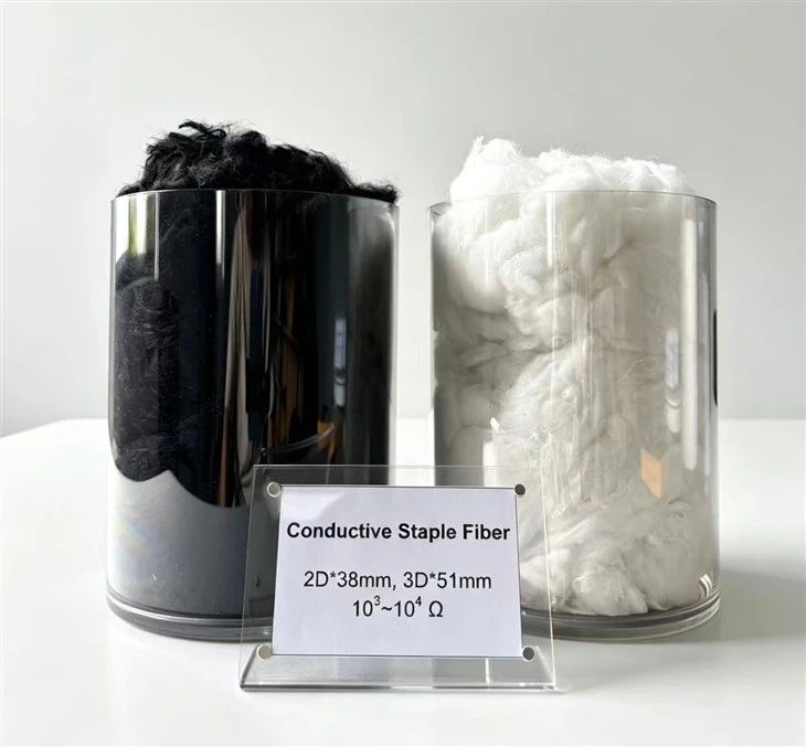 Polyester Conductive Staple Fiber B96-3D*76MM best